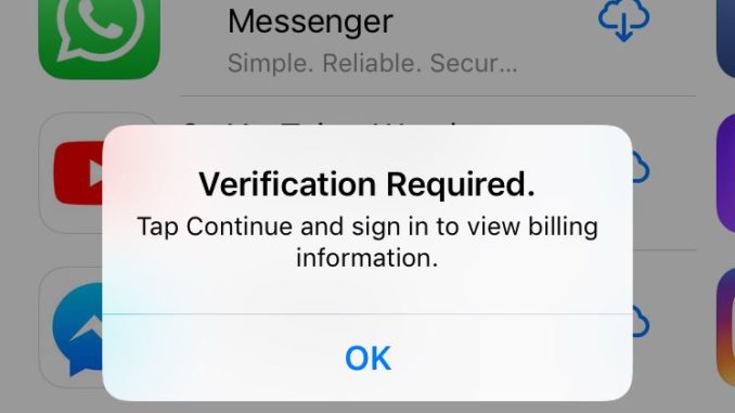 Verification Required