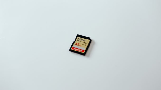 Corrupt SD Card